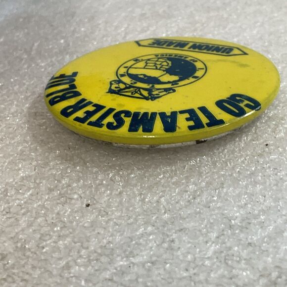 Go Teamster Blue Union Made International Brotherhood Of Teamsters 2” Button - Picture 6 of 8